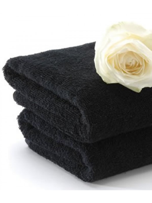 Black Towels 100% cotton  Size:50X90cm (Professional Hair Salon Towels)